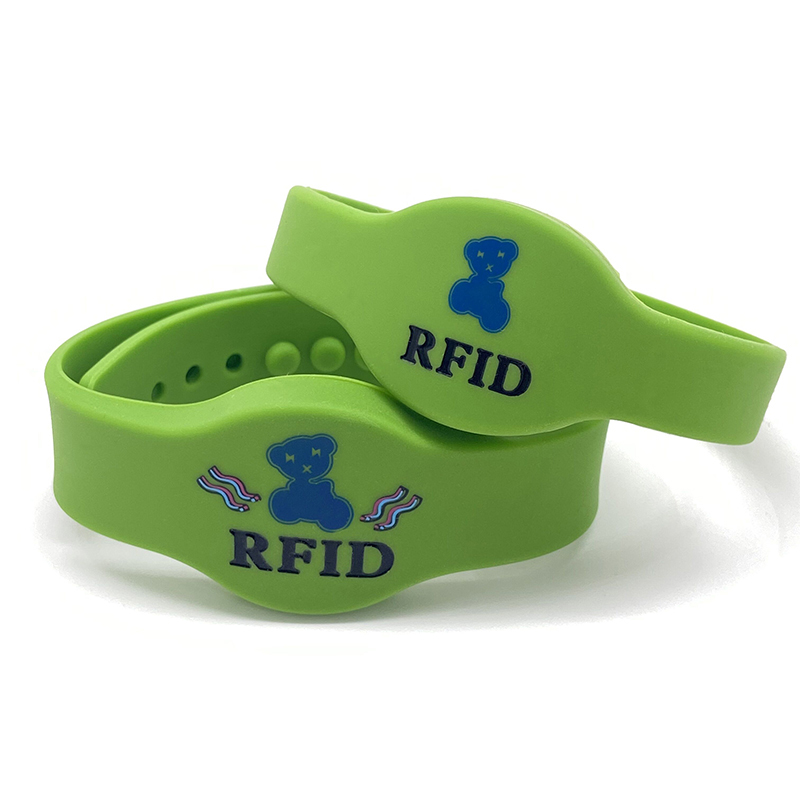 RFID Silicone wristband 13.56MHZ for Access control