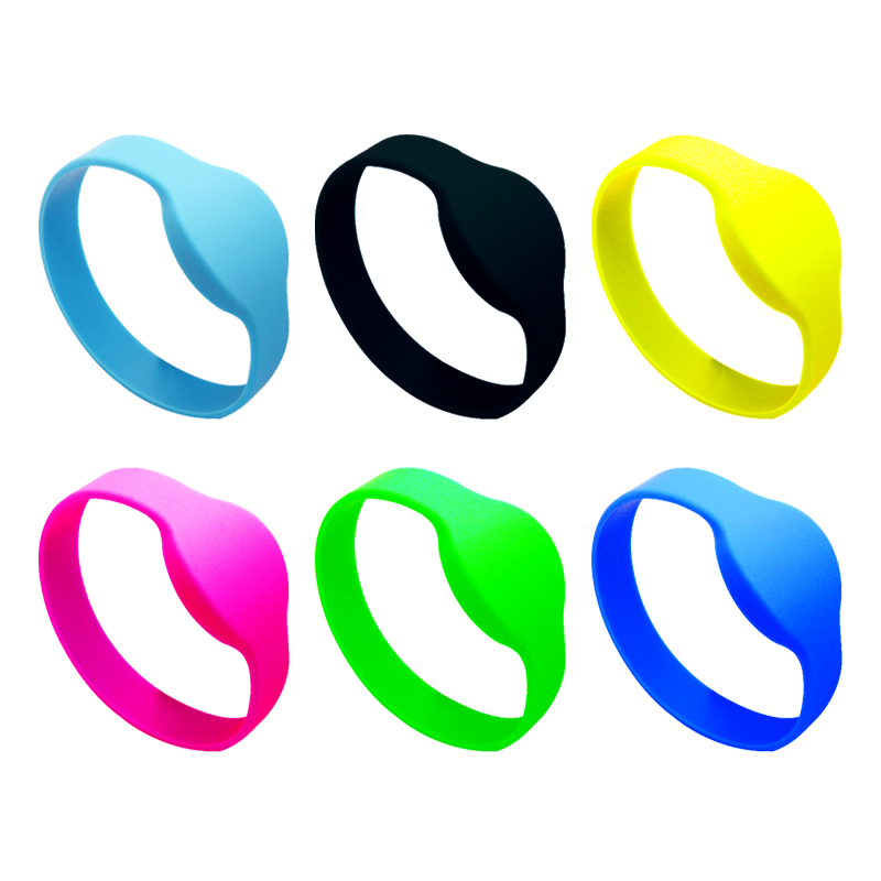 RFID Silicone wristband 13.56MHZ for Access control