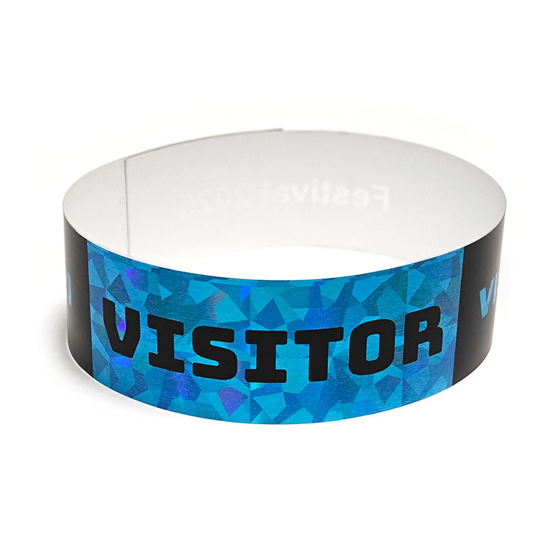 Disposable Synthetic Paper RFID Wristband for Event & Access Control