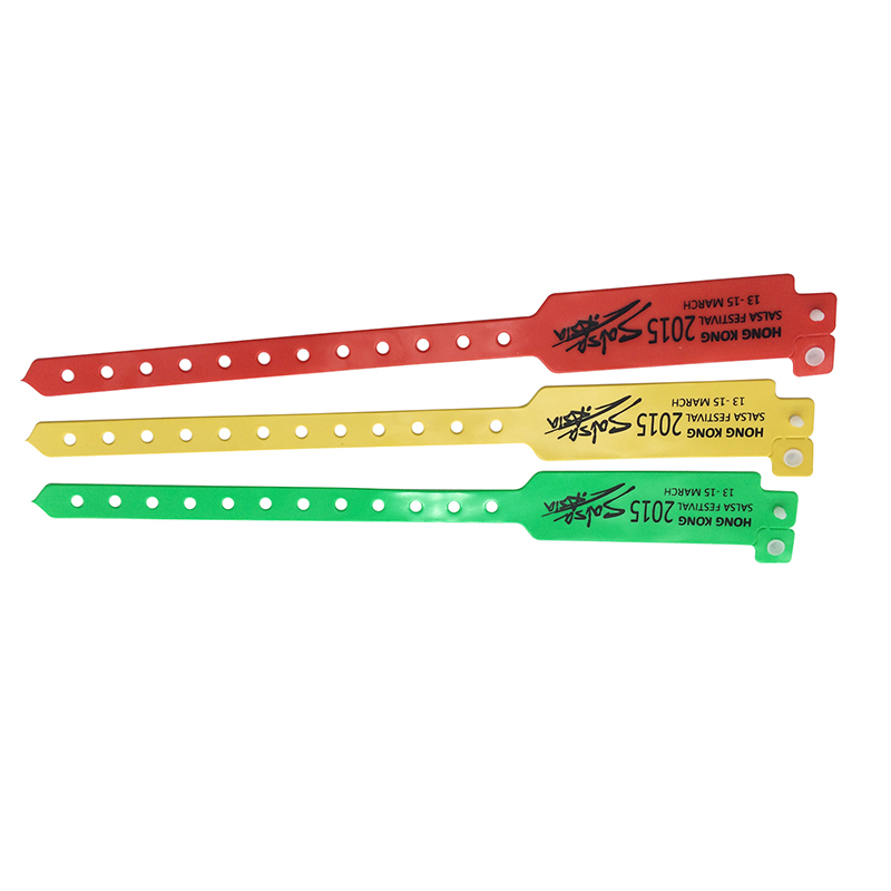 Disposable Alien H3/4 UHF RFID Soft PVC Wristband