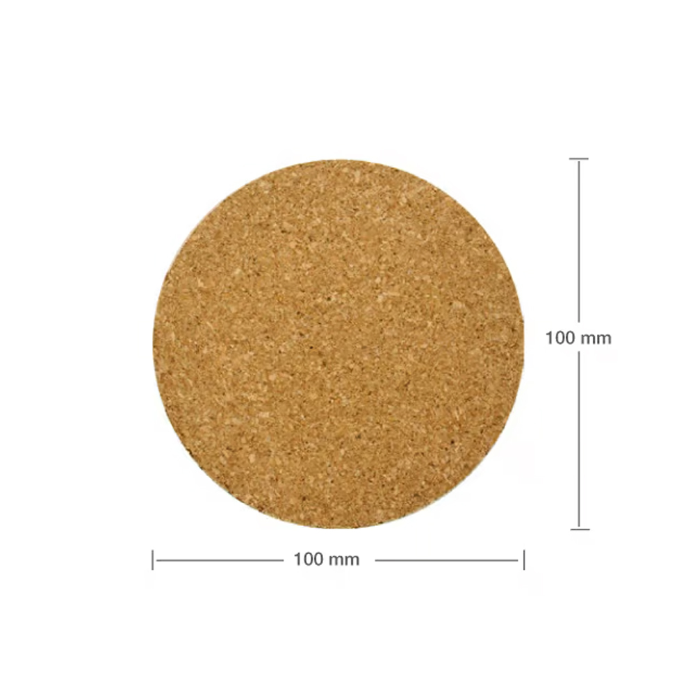 Cork Coasters - alternate view