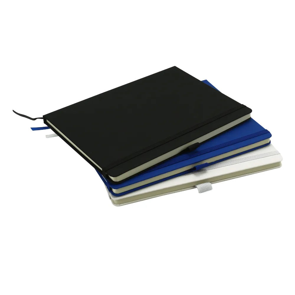B5 PU Notebooks with Pen Loop & Elastic Band - alternate view