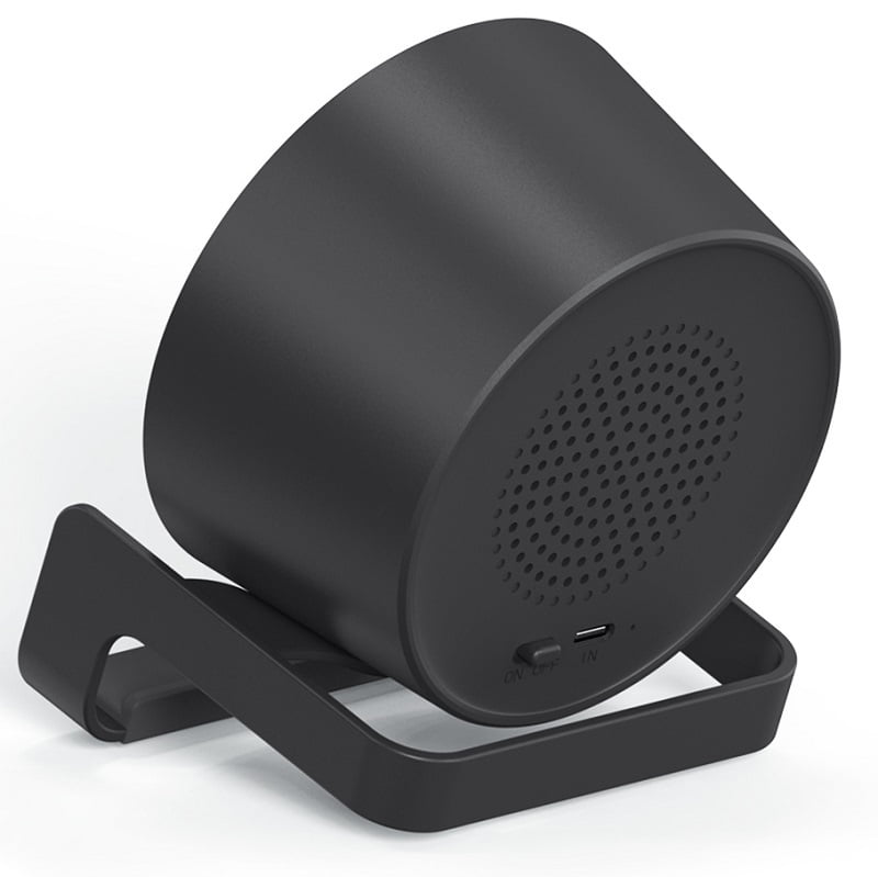 Bluetooth Speaker with Wireless Charger 10W and Light up Logo - alternate view