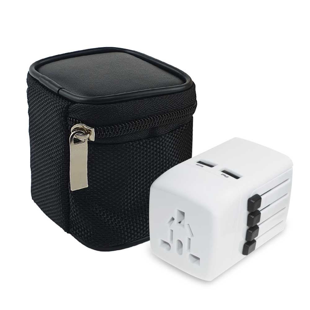Travel Adapters with 4 types of Plug (UK, AUS, USA, EURO) - alternate view