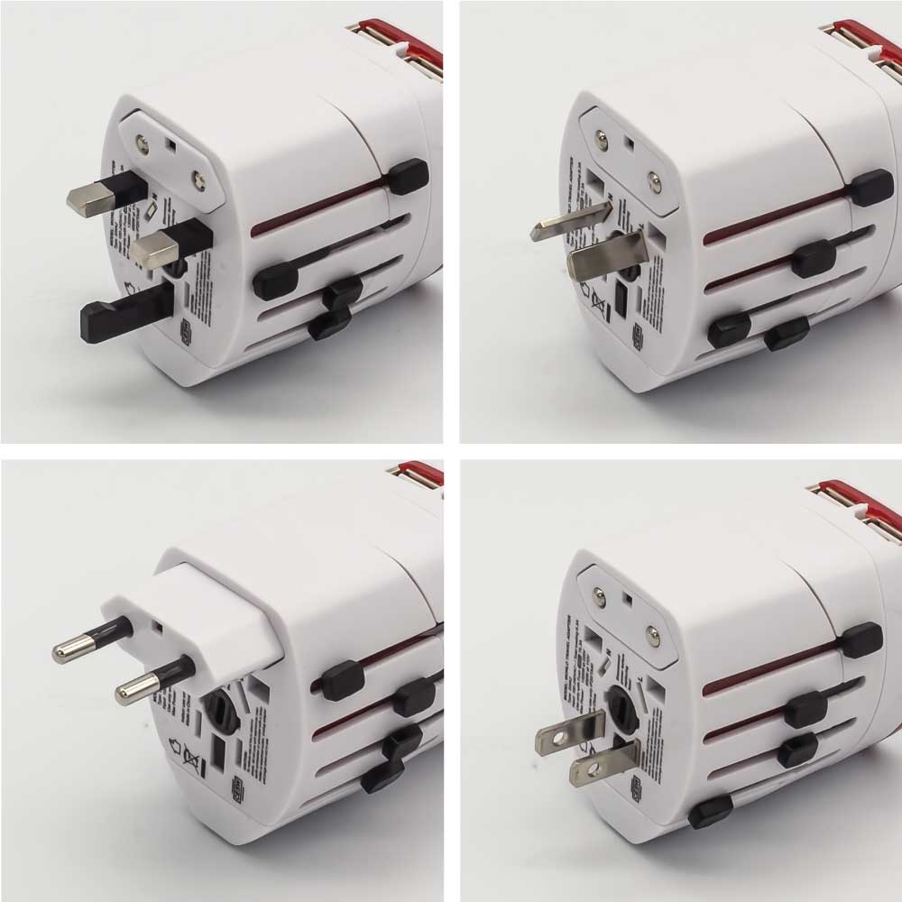 Universal Travel Adapters - alternate view