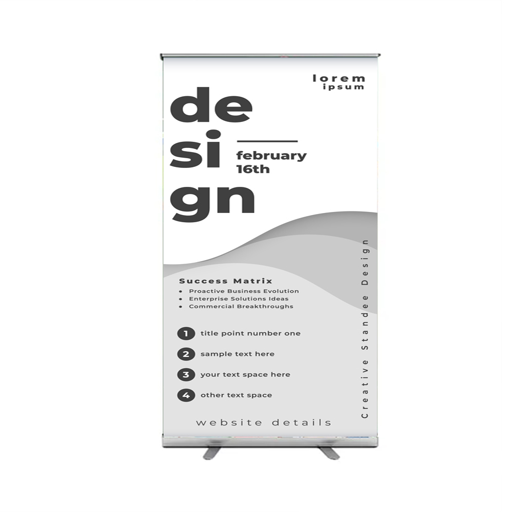 Rollup-Banner Single Side 120x200