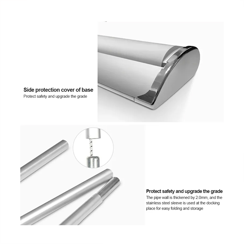 Single Side Wide-Base Roll up Banner 85cm - alternate view