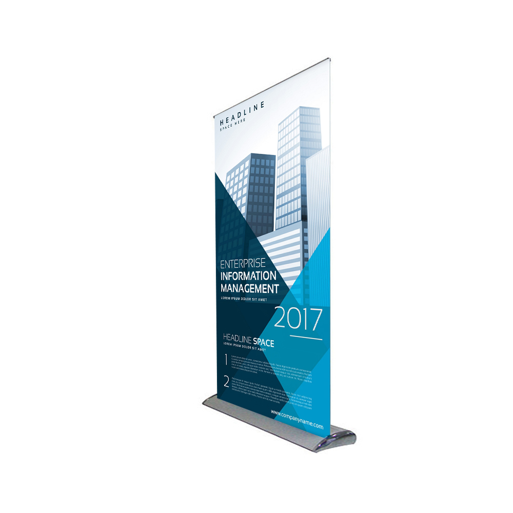 Single Side Wide-Base Roll up Banner 100cm