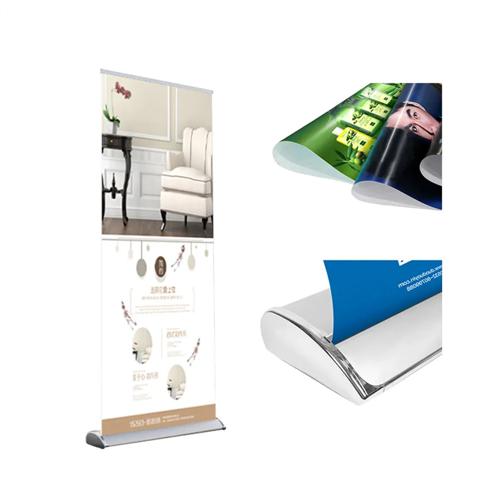 Single Side Wide-Base Roll up Banner 120cm - alternate view