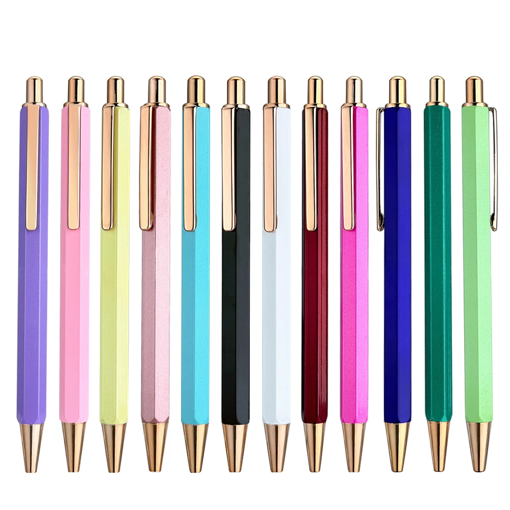 SEAPEN Hexagonal Polygon Metal Ball Pen
