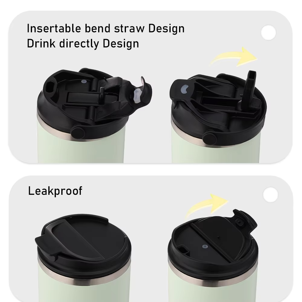 Tumbler Stainless Steel Double Walled Insulated Tumbler Coffee Mug Vacuum Cups with Lid 950ml