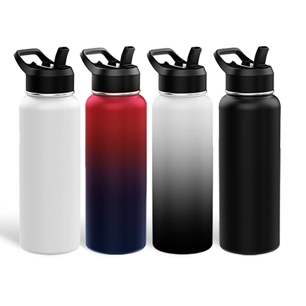 Double Wall Vacuum Insulated Stainless Steel Water Bottle 1000ml