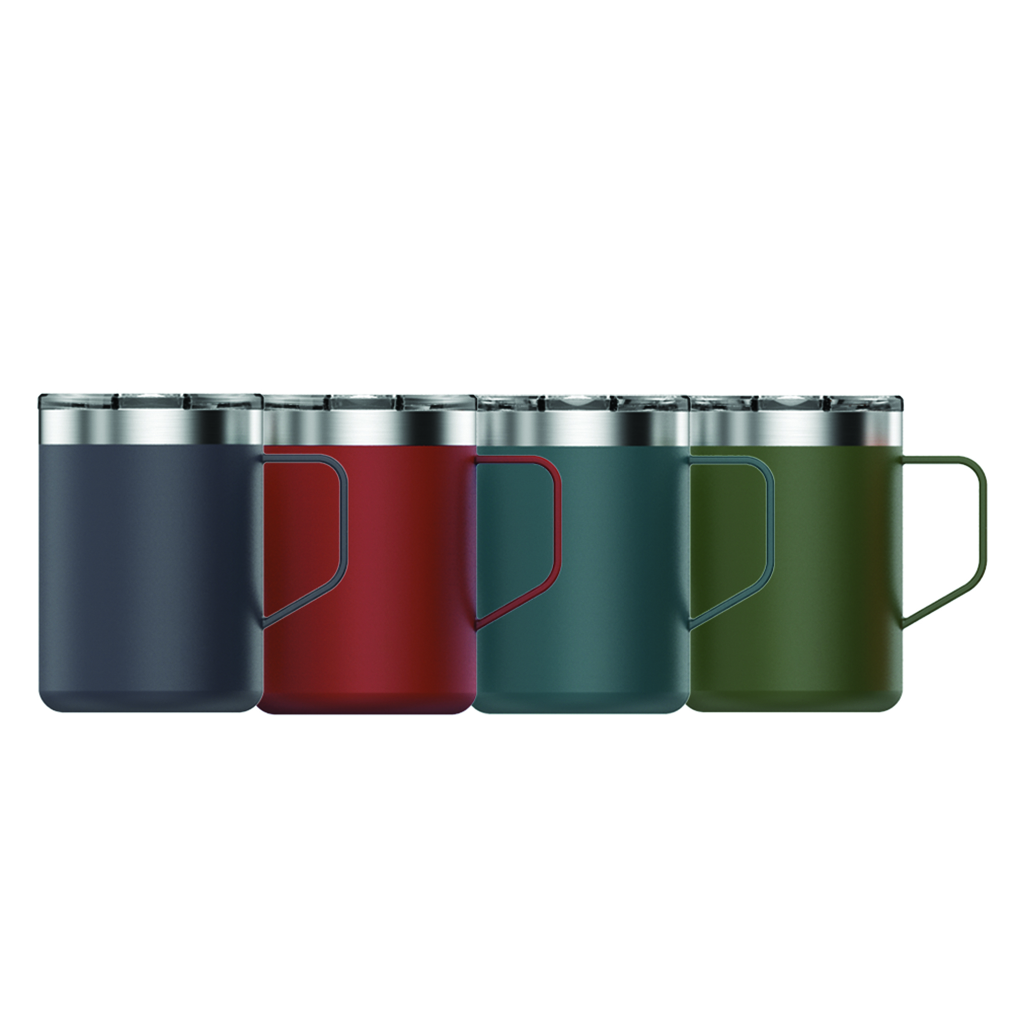 Vacuum Stainless Steel Coffee Mug Tumbler with Handle Portable for Travelling