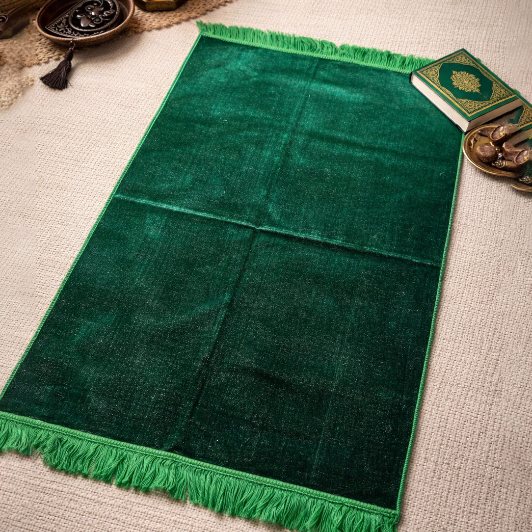 Velvet Finish Namaz Mat - alternate view