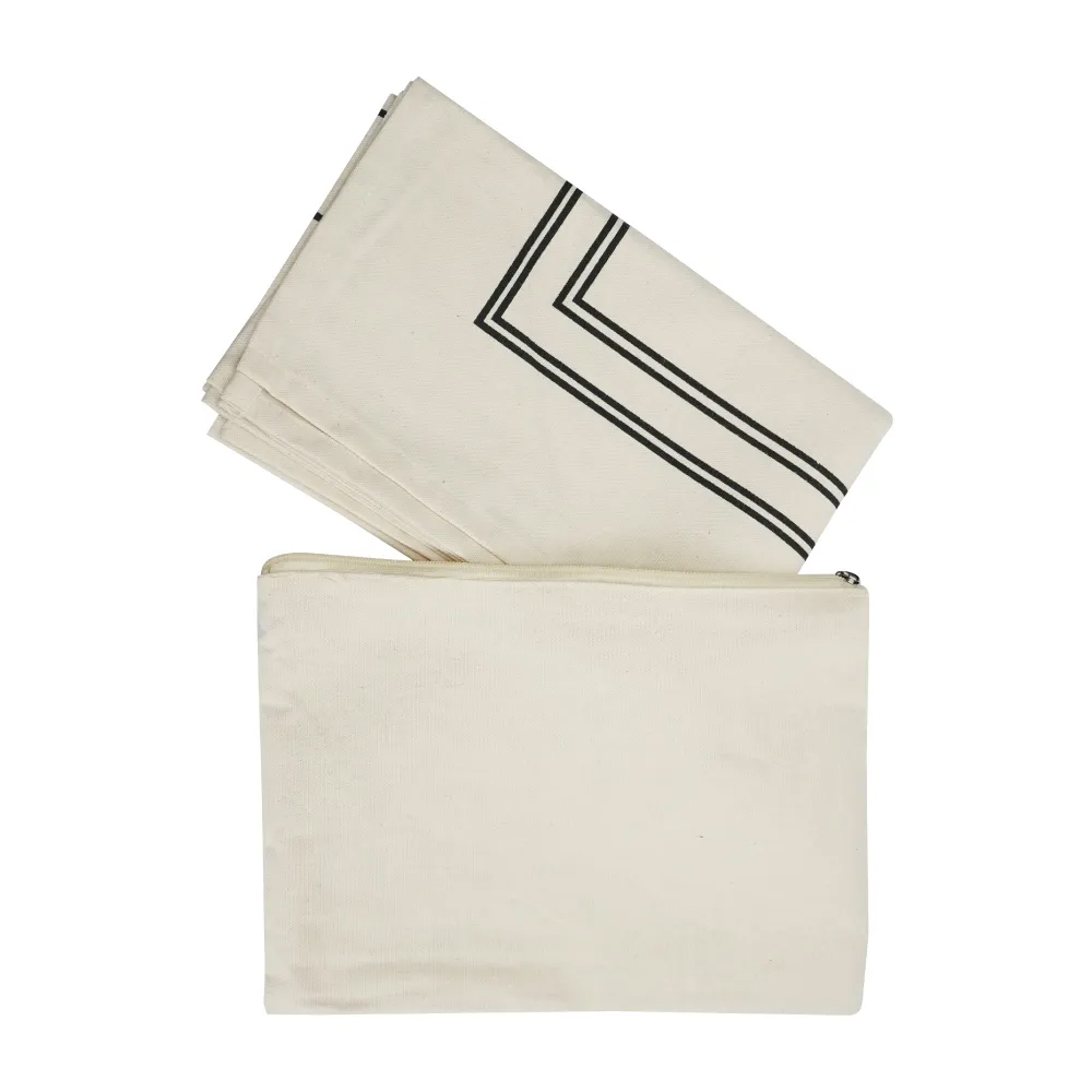 Prayer Mat with Pouch, Cotton Material, Eco-Friendly & Portable - alternate view