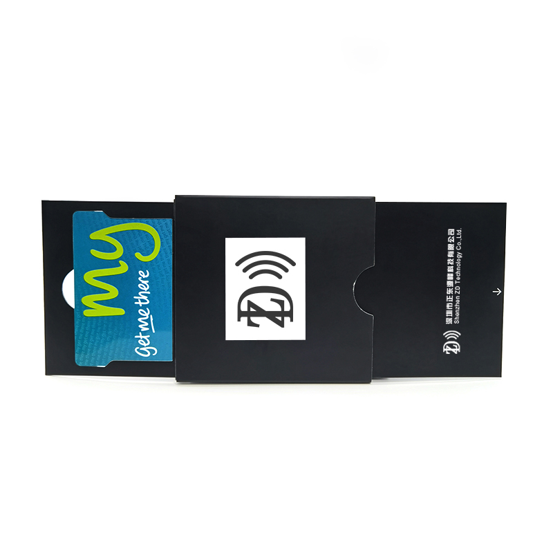 Hot sale Plastic Card Custom Telescopic card sleeve Membership Gift Card - alternate view