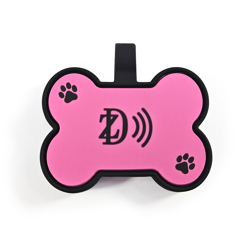 Dog bone NFC silicone tag