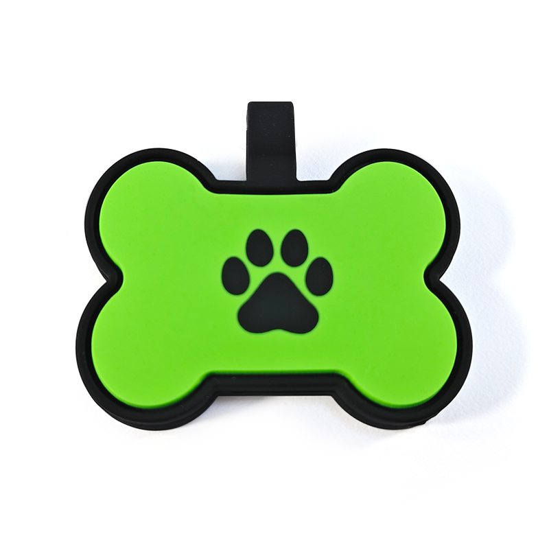 Dog bone NFC silicone tag - alternate view