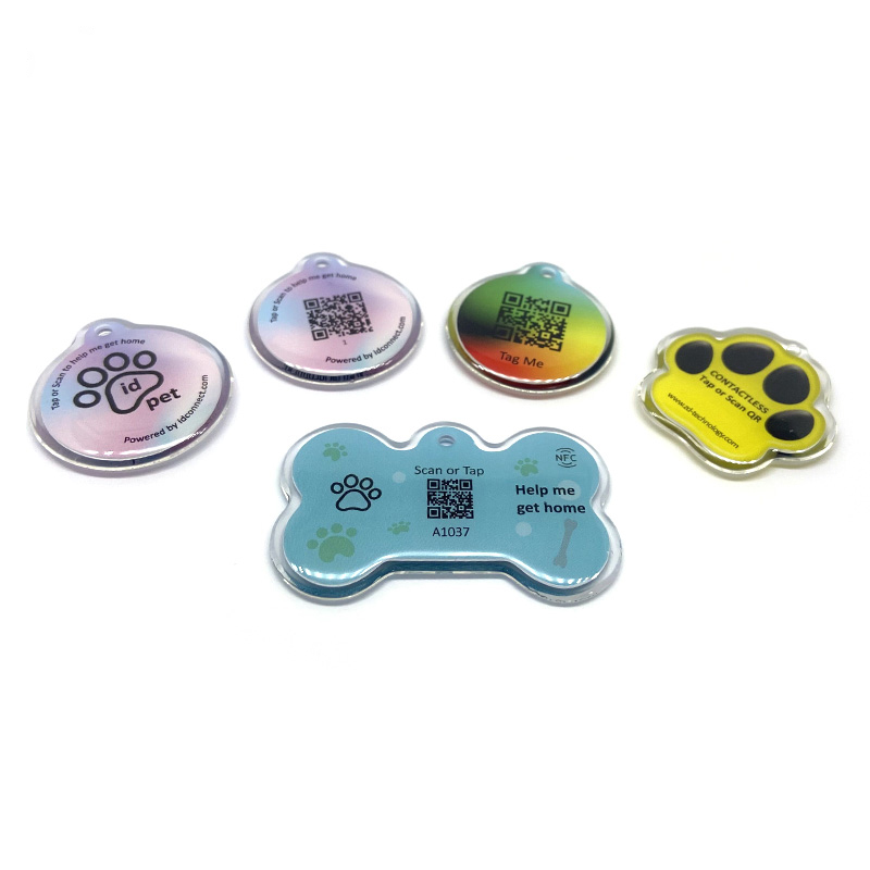 RFID Epoxy Pet Anti-lost NFC NTAG213 Tag - alternate view