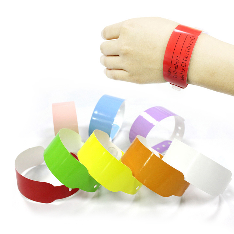 Wristband Custom UHF U8/U9 RFID Tag Thermal Wristband - alternate view