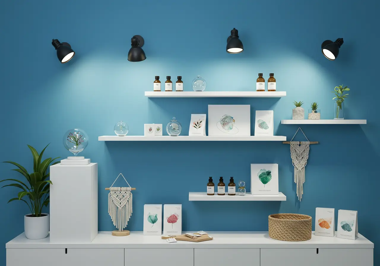 Custom display solution for unique products