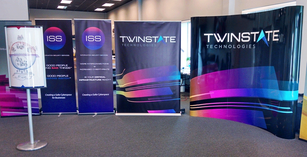 Event popup display with custom graphics