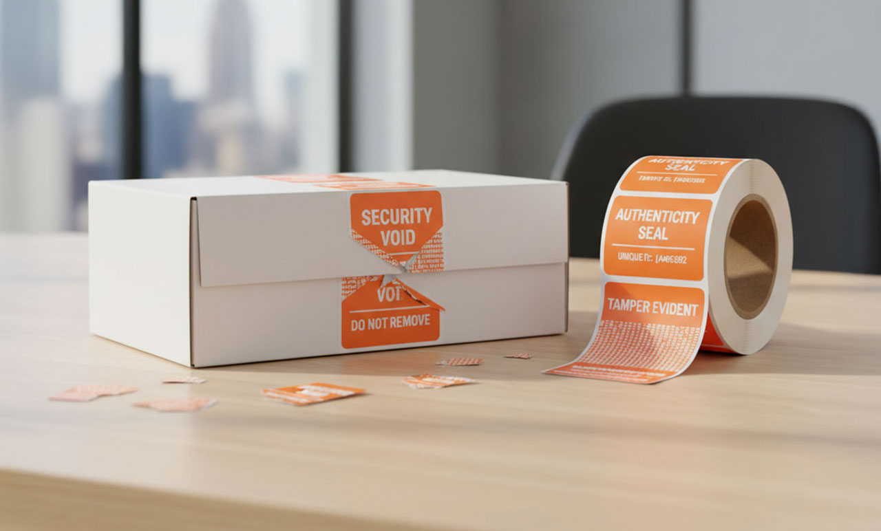 Destructible Vinyl stickers